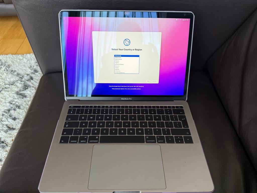 MacBook Pro 13-inch (model A1708), Computers en Software, Apple Macbooks, Gebruikt, Qwerty, 13 inch, Onbekend