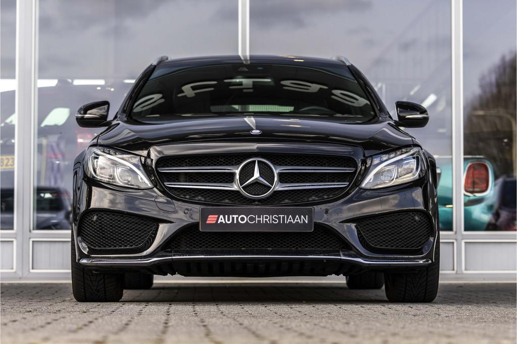 Mercedes-Benz C-Klasse Estate 250 CDI 4MATIC Premium Plus |, Auto's, 12 maanden, 4 cilinders, Zwart, Leder