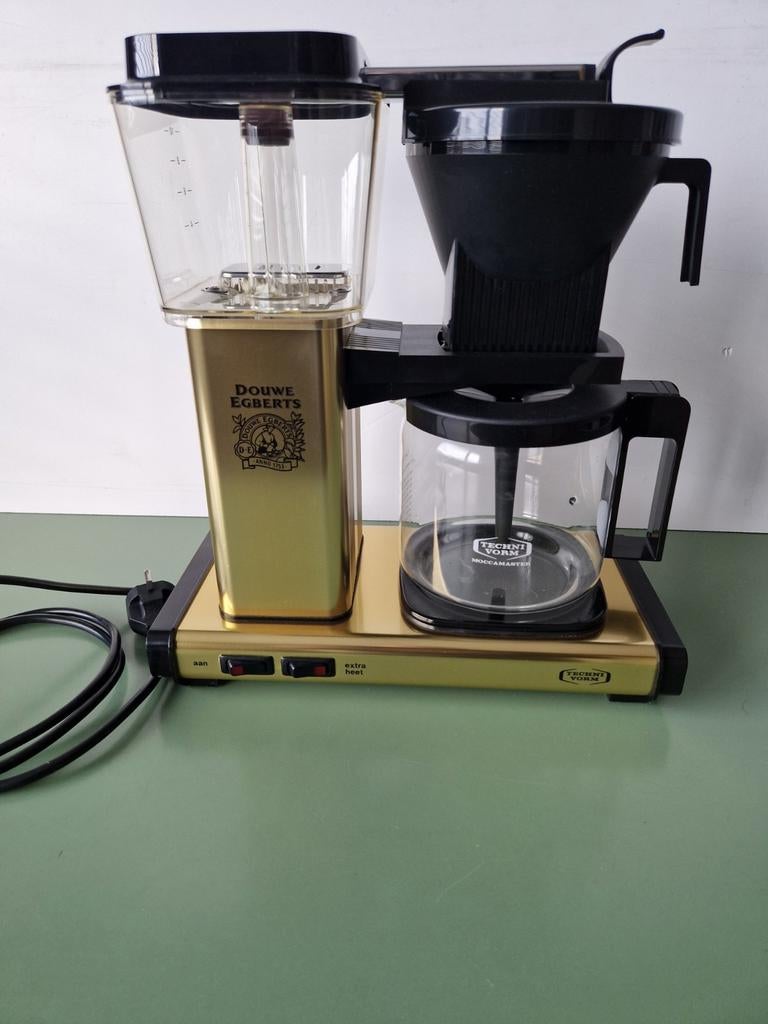 ☕️ Douwe Egberts ✅️ Moccamaster ⚠️ ZEER NETJES ✅️, Gebruikt, Koffiemachine, Gemalen koffie, Ophalen of Verzenden