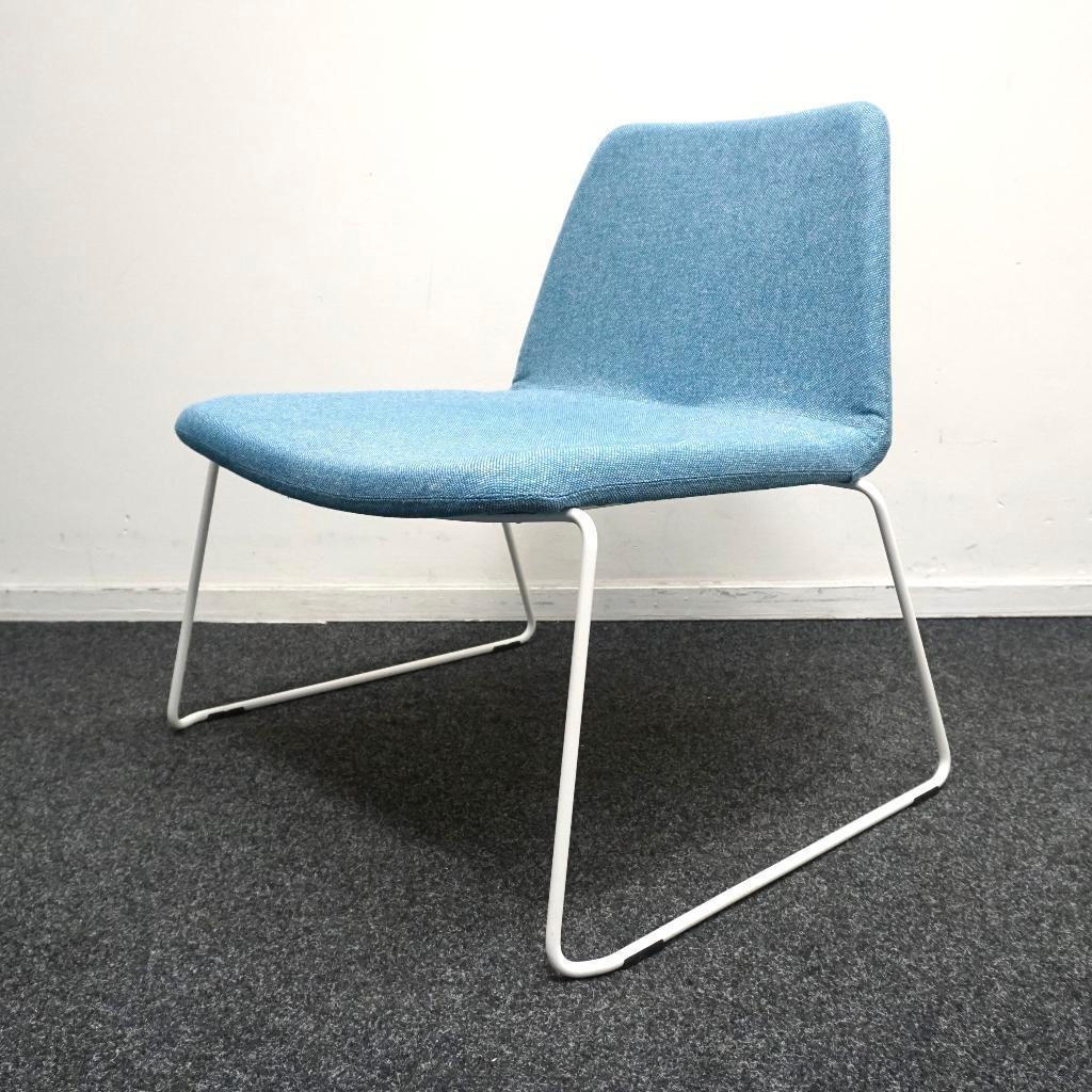 Johanson Mind EC Design Fauteuils | Blauw / Wit | Stoelen, Gebruikt, -, -, 75 tot 100 cm
