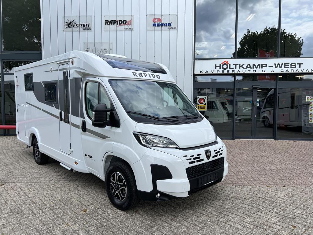 Rapido C50 WEGRIJAANBIEDING NIEUW, Caravans en Kamperen, Automaat, Fiat, Bedrijf, Diesel