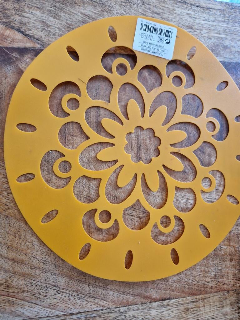 sjabloon Bloem taart, Ophalen of Verzenden, Zo goed als nieuw, Taarten of Cupcakes