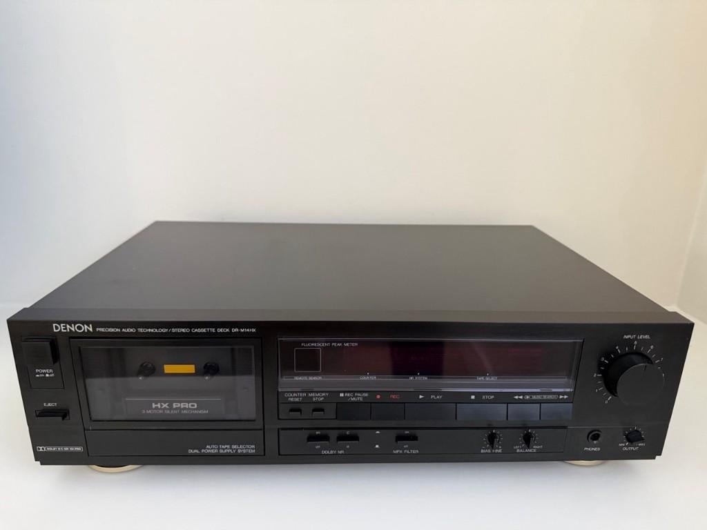 Denon DR-M14HX cassette deck, Ophalen of Verzenden, Enkel, Denon, Tiptoetsen
