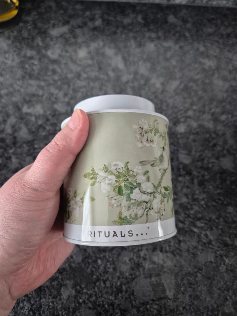 RITUALS - theeblik (leeg), Verzamelen, Blikken, Ophalen of Verzenden, Zo goed als nieuw, Overige