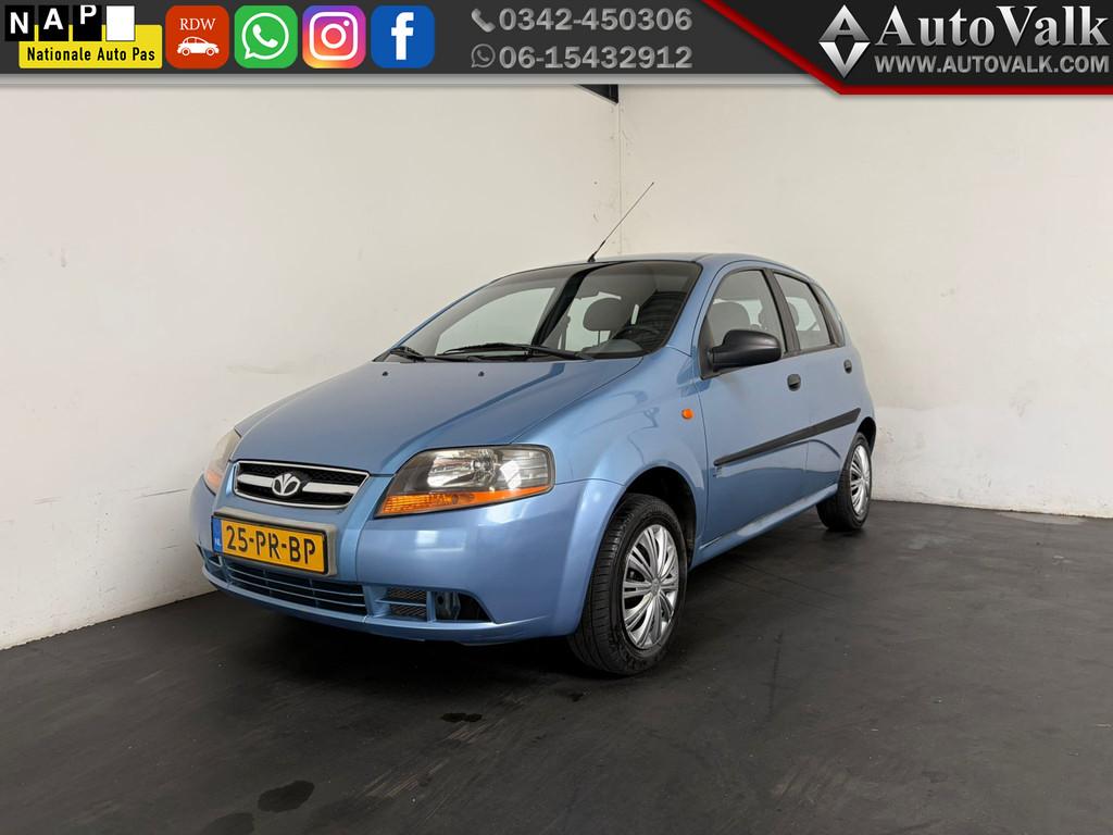 Daewoo Kalos 1.4 Spirit. Airco! (bj 2004), Auto's, Daewoo, 4 cilinders, Origineel Nederlands, Bedrijf, Handgeschakeld