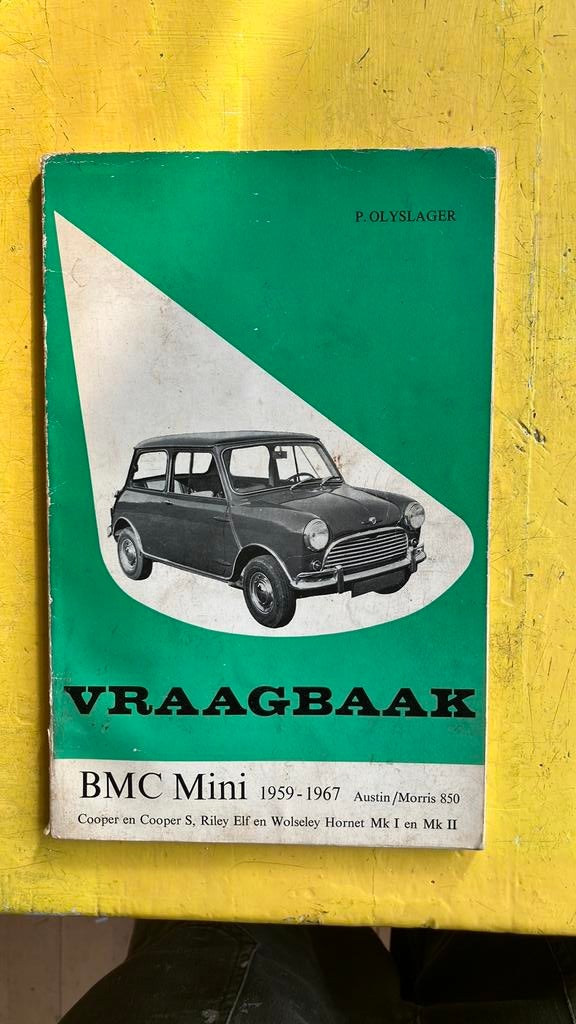 Vraagbaak BMC Mini 1959 - 1967., Ophalen of Verzenden