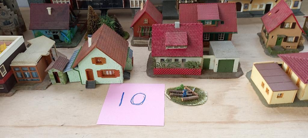 Diverse  Merken  huizen enz., Overige merken, Gebruikt, Gelijkstroom of Wisselstroom, Brug, Tunnel of Gebouw