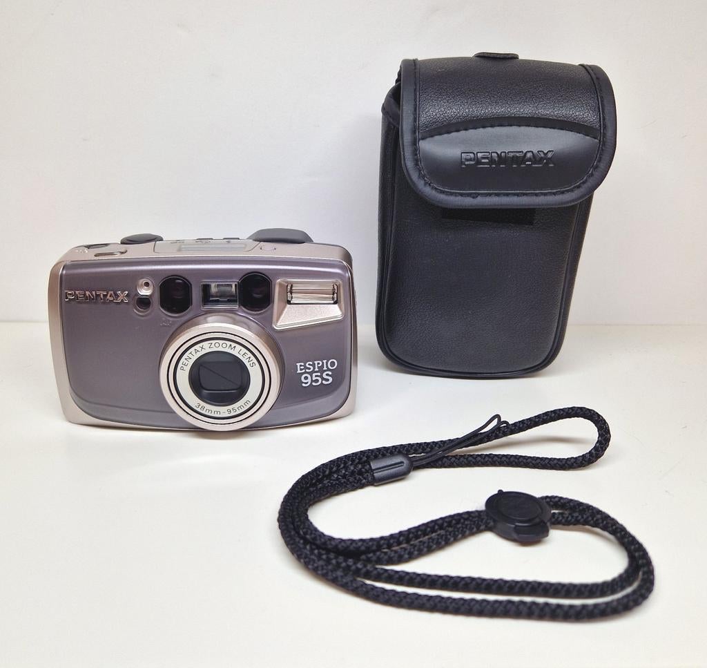 Pentax Espio 95S 38-95mm analoge fotocamera in nieuwstaat., Ophalen of Verzenden, Zo goed als nieuw, Compact, Pentax