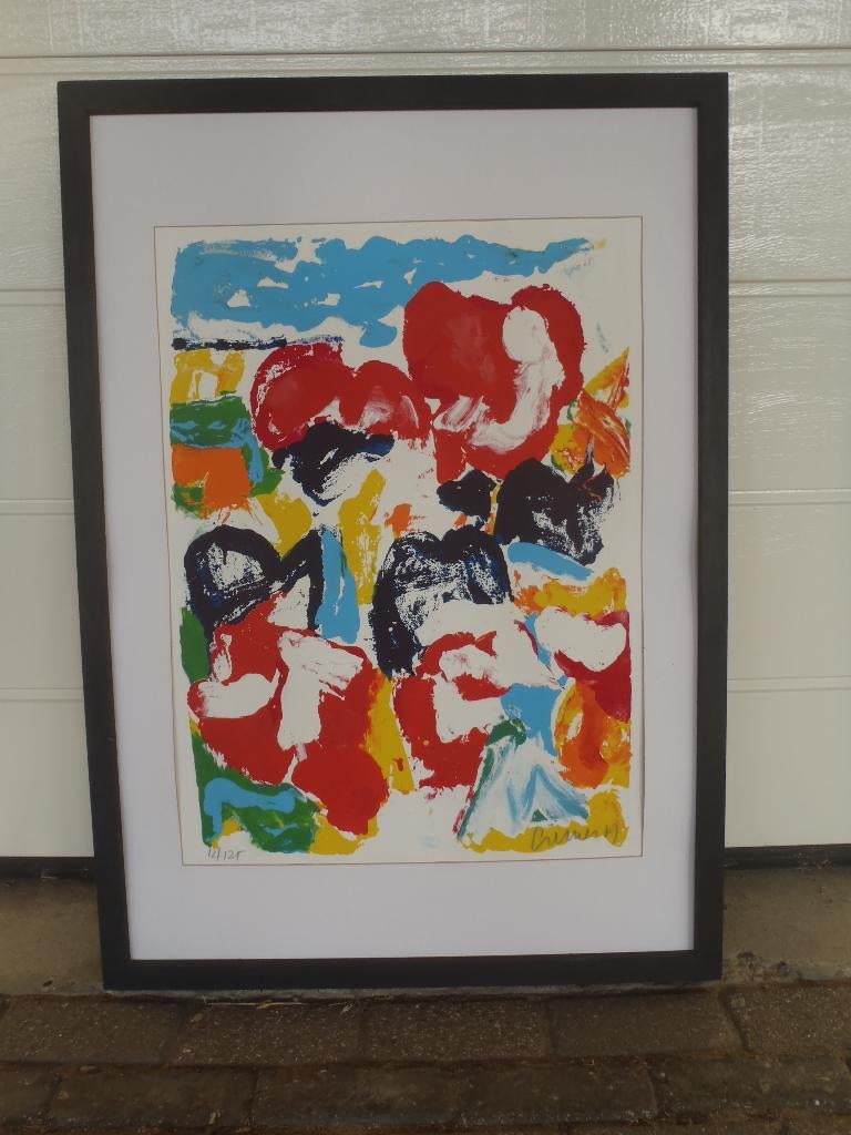 Zeefdruk Jan Cremer/ Jan Cremer / schilderij Jan Cremer, Ophalen