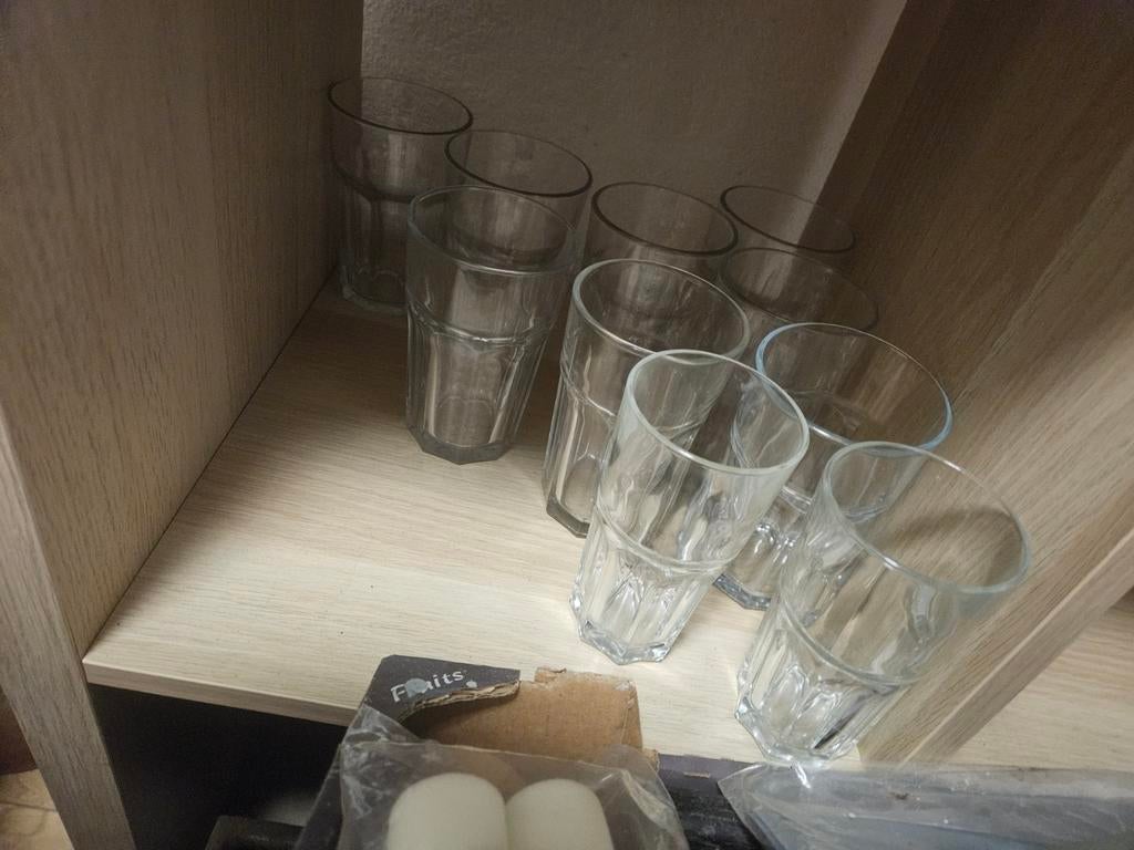 Ikea glazen partijtje, Ophalen of Verzenden