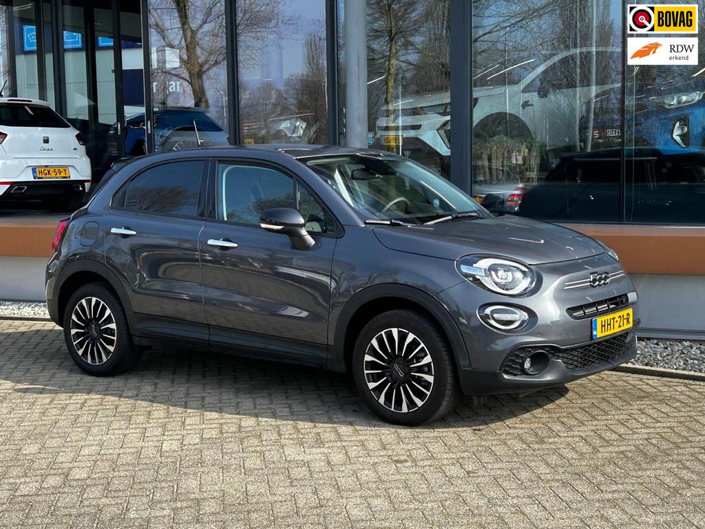 Fiat 500 X 1.5 Hybrid |130 PK|DCT Dolcevita | Automaat, Gebruikt, Zwart, 4 cilinders, 500X