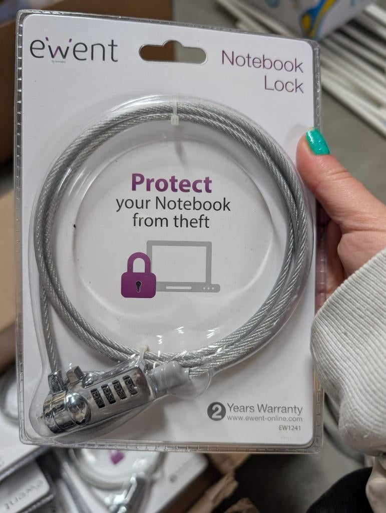 Notebook lock, Ophalen of Verzenden, Nieuw