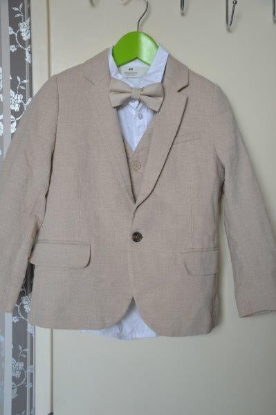 4-delig setje, colbert, maat 116., Kinderen en Baby's, H&M, Ophalen of Verzenden, Zo goed als nieuw, Setje