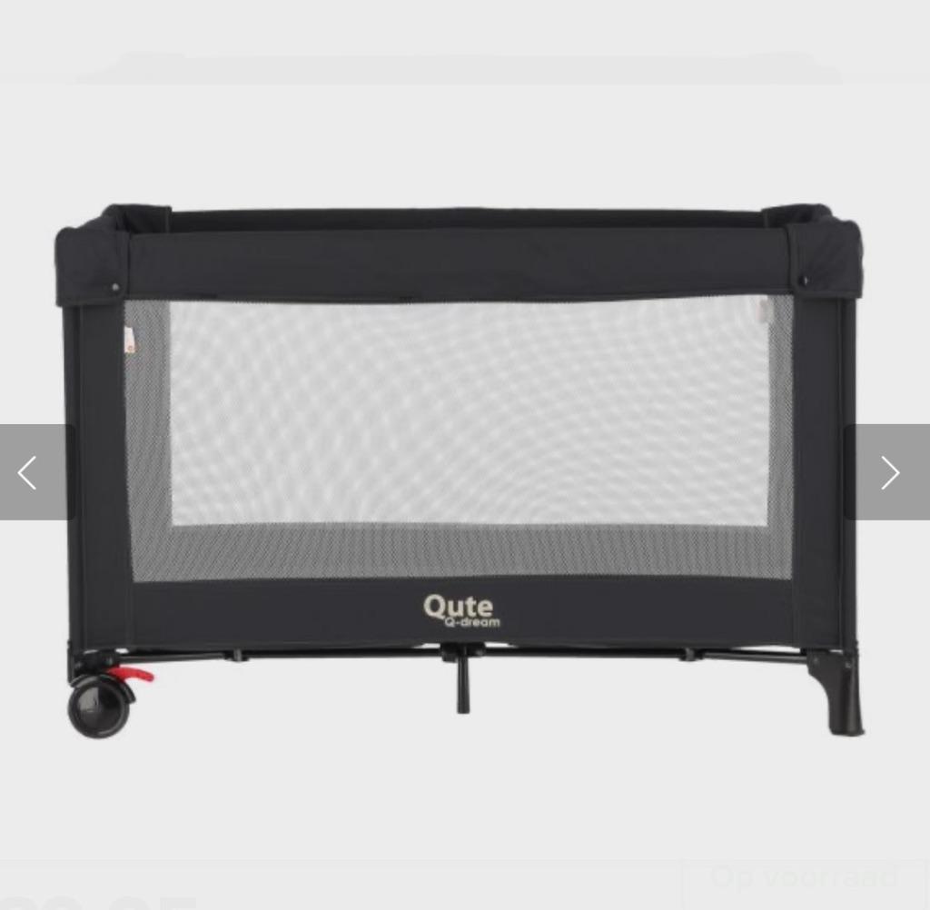 Qute Q-dream Campingbed easyfold met matras, Ophalen, Zo goed als nieuw, Reisbedje