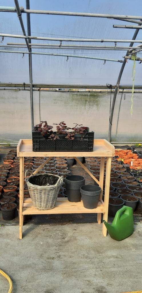 Oppottafel van Douglashout, Ophalen of Verzenden, Nieuw, Hout, Overige typen