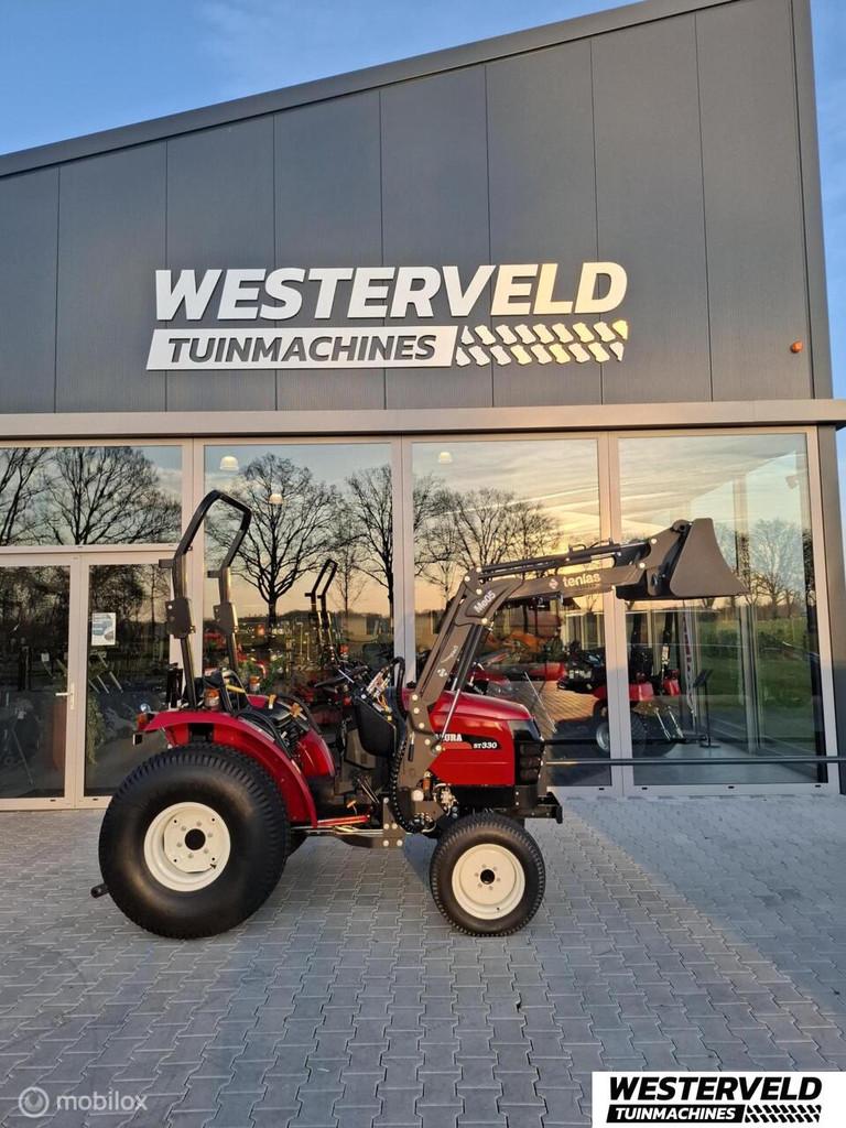 Gebruikte Shibaura ST 330 compact tractor 30 pk voorlader, Gebruikt, Overige merken