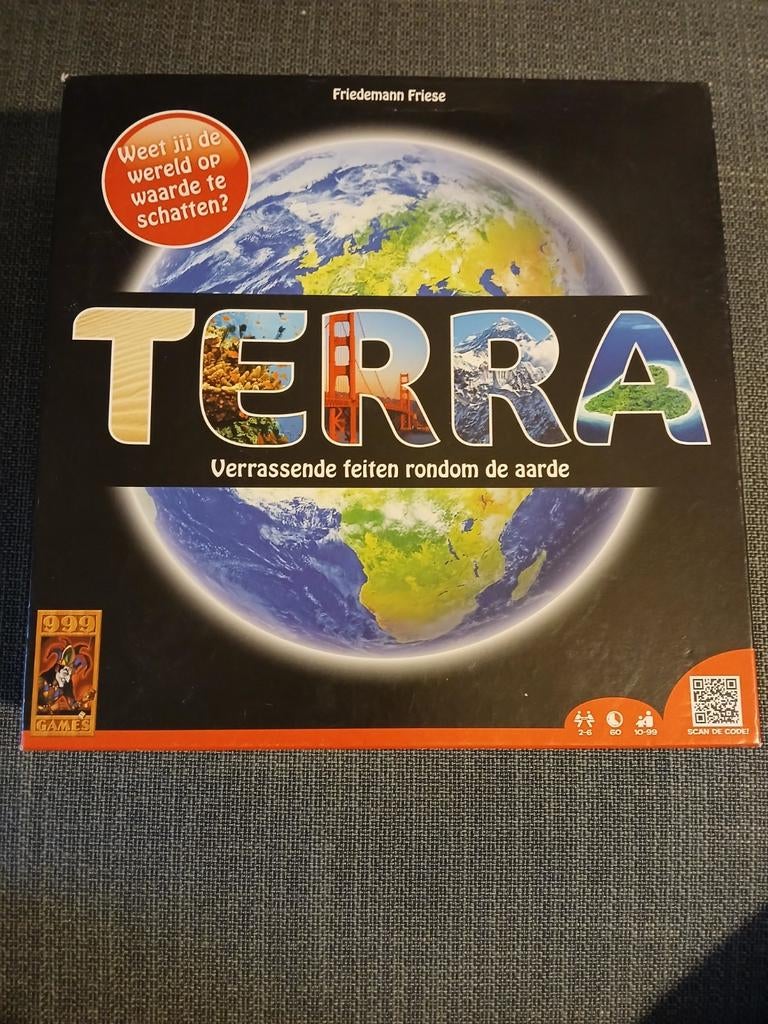 Terra bordspel - van Friedemann Friese, Hobby en Vrije tijd, Gezelschapsspellen | Bordspellen, Vijf spelers of meer, Ophalen of Verzenden