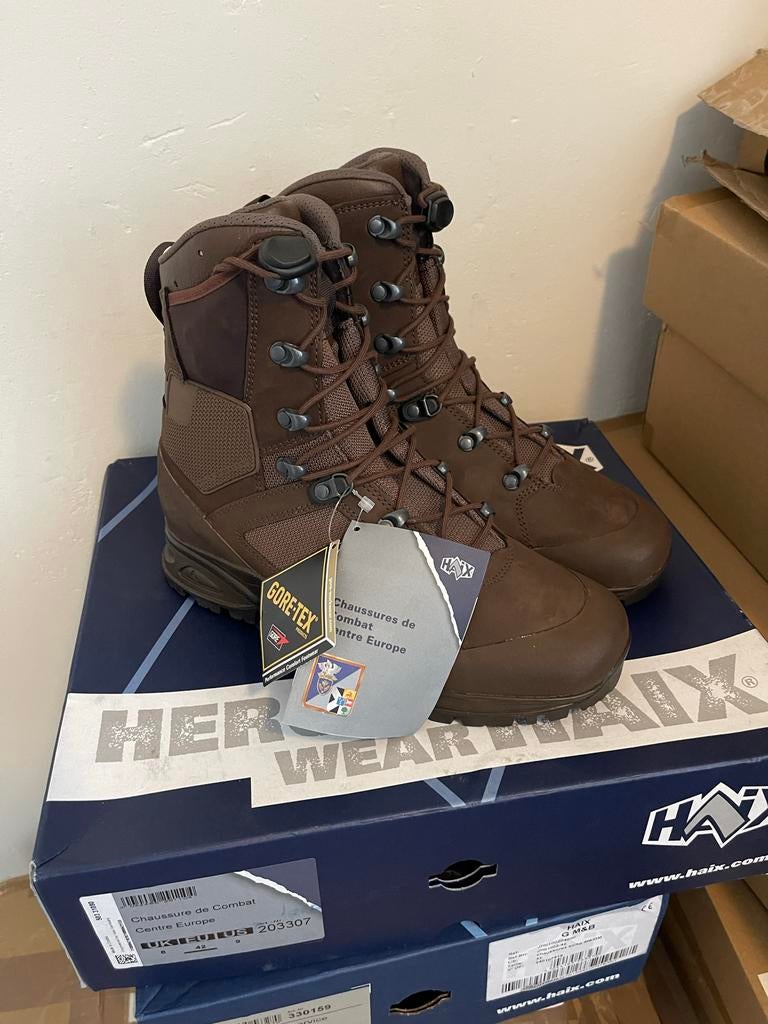 HAIX Gore-Tex Gevechtslaarzen Maat 42 - Nieuw, Kleding | Heren, Schoenen, Ophalen of Verzenden, Nieuw, Bruin, Boots