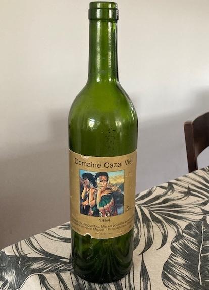 NICO VRIELINK wijnfles HOLLAND ART GALLERY, Ophalen of Verzenden