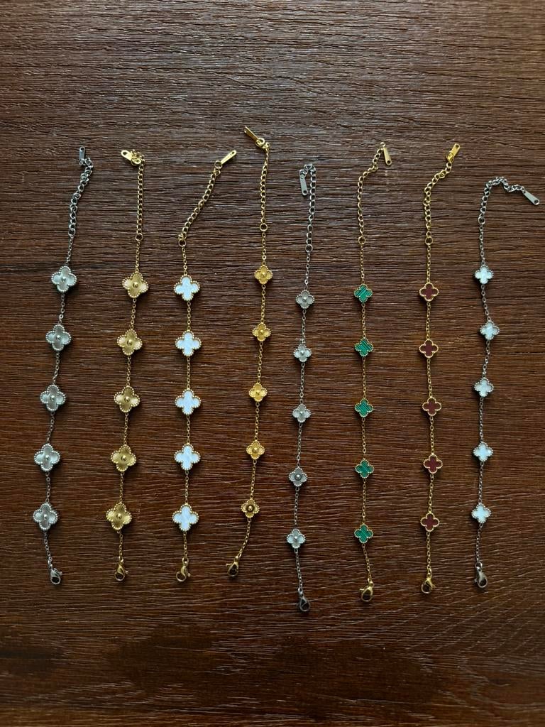 Cleef armband, Verzenden, Zo goed als nieuw, Staal, Navelpiercing