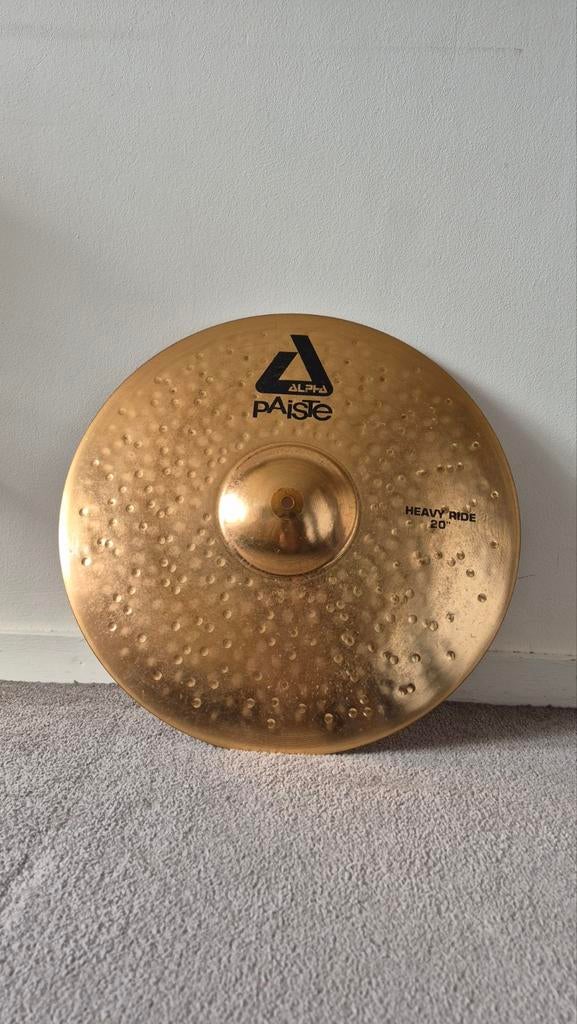 Paiste Alpha Heavy Ride 20" Bekken, Ophalen, Zo goed als nieuw, Overige merken