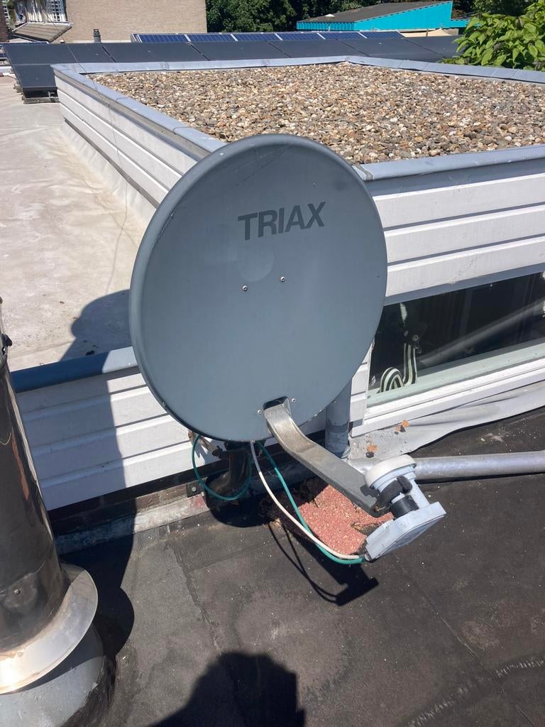 Schotel ontvanger . TRIAX  60 CM, Ophalen, Gebruikt, (Schotel)antenne, Overige merken