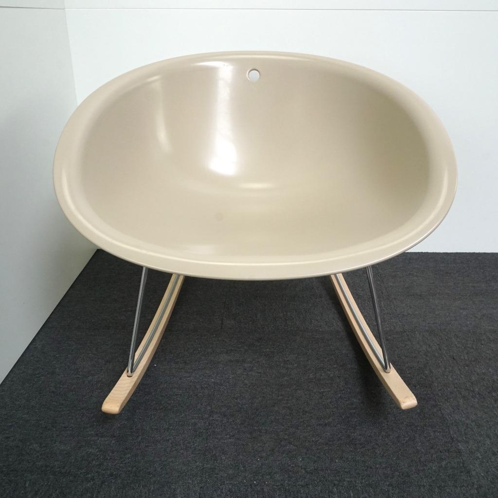 Pedrali Gliss Swing 350 Design Schommelstoel | Beige, Kunststof, Gebruikt, -, -