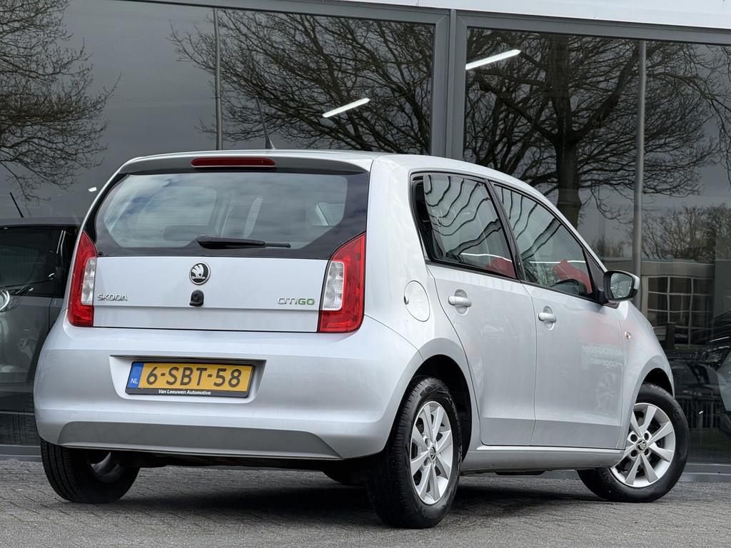 Skoda Citigo 1.0 Greentech Sprint | NAP | Cruise | RIJKLAAR, Auto's, Skoda, Voorwielaandrijving, Euro 5, Stof, Gebruikt