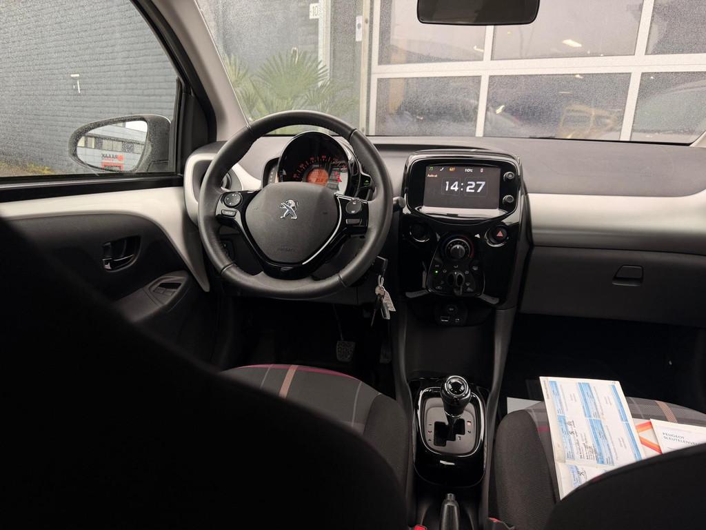 Peugeot 108 1.0 VTi Allure Automaat Carplay NAP! Inruil moge, Euro 5, Stof, Gebruikt, 31 €/maand