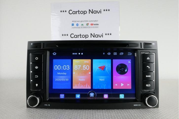 VW Touareg T5 Multivan Android CarPlay 2002 T/M 2011, Auto diversen, Autoradio's, Marconistraat 68P, Zo goed als nieuw, Info@cartop-automotive.nl
