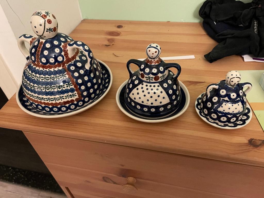 Boleslawiec keramiek, handmade in Poland, Ophalen