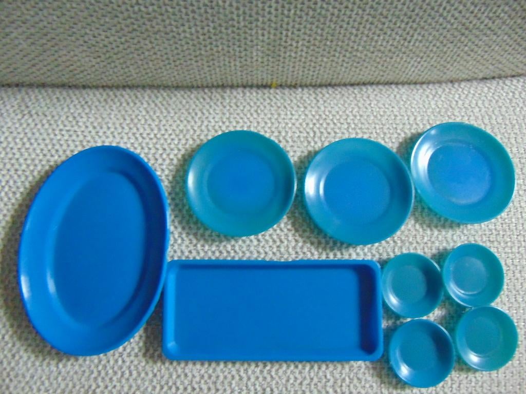 5 soorten Sindy oude vintage servies goed, Verzamelen, Poppen, Verzenden, Gebruikt, Accessoires