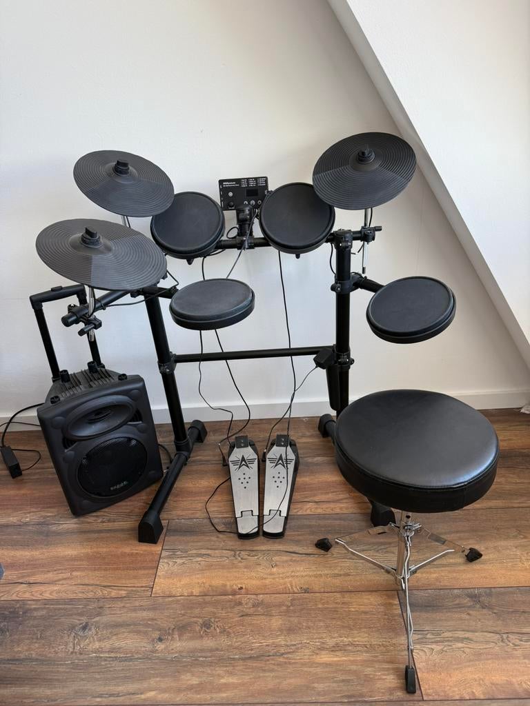Millenium HD-120 elektr. drumstel met versterker te koop, Ophalen of Verzenden, Zo goed als nieuw, Overige merken, Elektronisch
