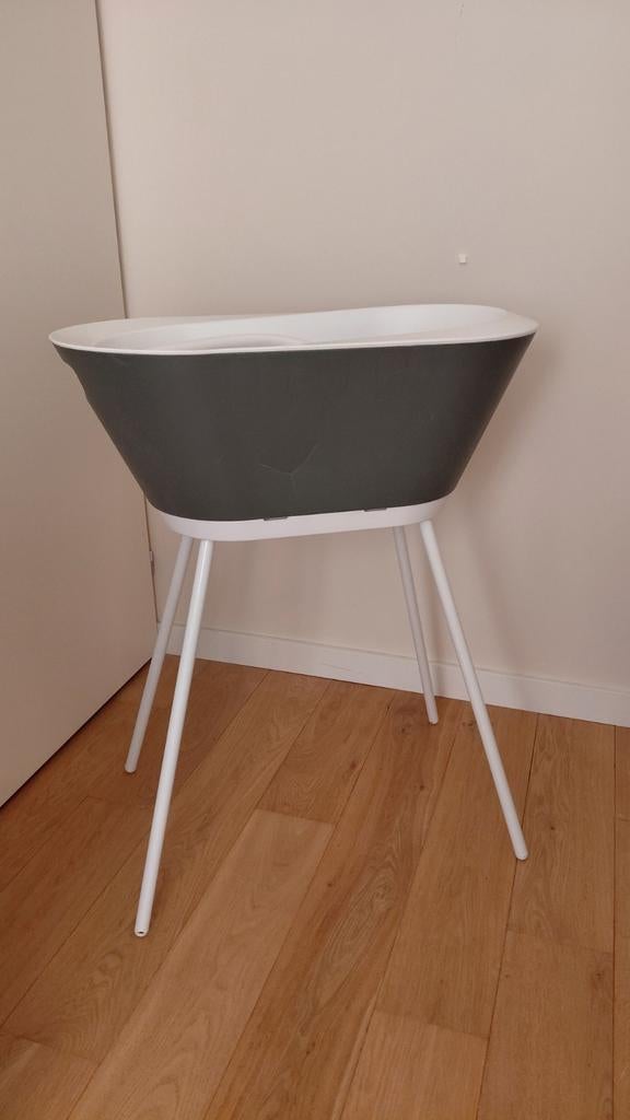 We Too babybad groen met standaard, Ophalen, Gebruikt, Badje, Standaard