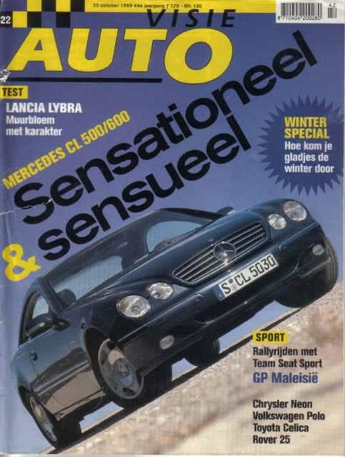 Autovisie 22 1999 : Toyota Celica - VW Polo GTI & TDI - Seat, Boeken, Auto's | Folders en Tijdschriften, Gelezen, Algemeen, Ophalen of Verzenden