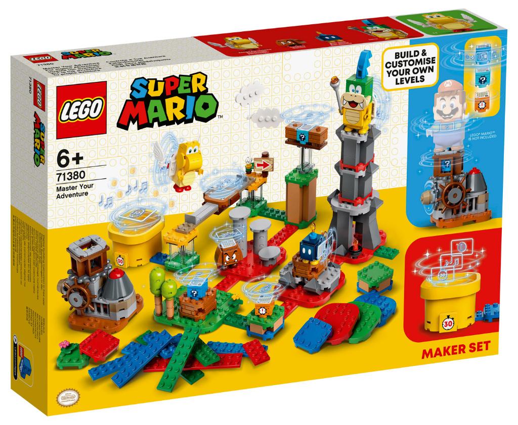 LEGO 71380 Super Mario MakersSet beheers Avonturen 366 delig, Overige thema's, Lego, Nieuw, Ophalen of Verzenden