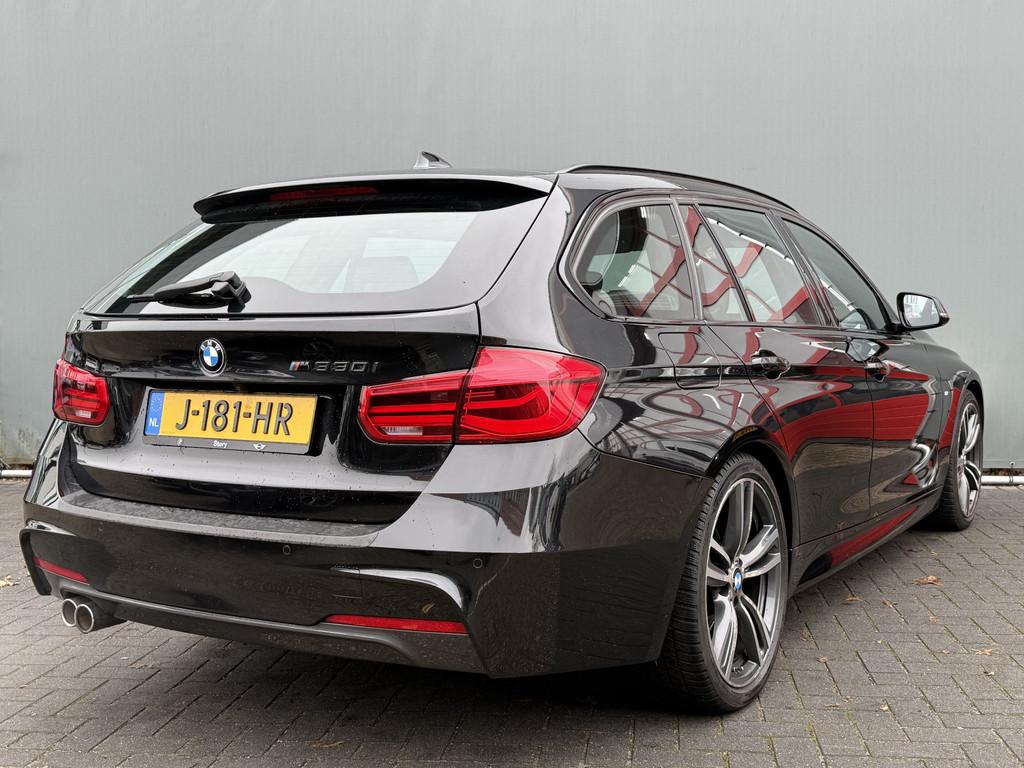 BMW 3 Serie Touring BWJ 2019 330i 252 PK High Executive M-SP, Auto's, Automaat, Achterwielaandrijving, 4 cilinders, Zwart