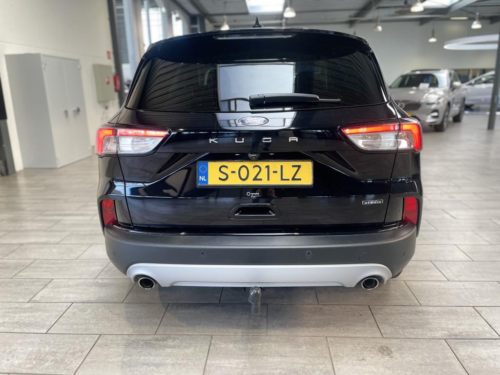 Ford Kuga 2.5 PHEV 225 pk Titanium X | Trekhaak | Winter Pac, 12 maanden, 4 cilinders, Leder en Stof, Zwart