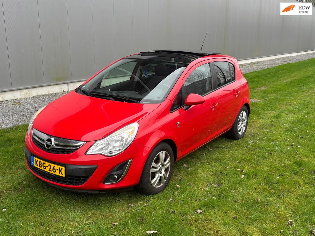 Opel CORSA 1.2 EcoFlex Selection|Opendak|Elek Pakket|Apk|, Euro 5, 1063 kg, 4 cilinders, 1229 cc