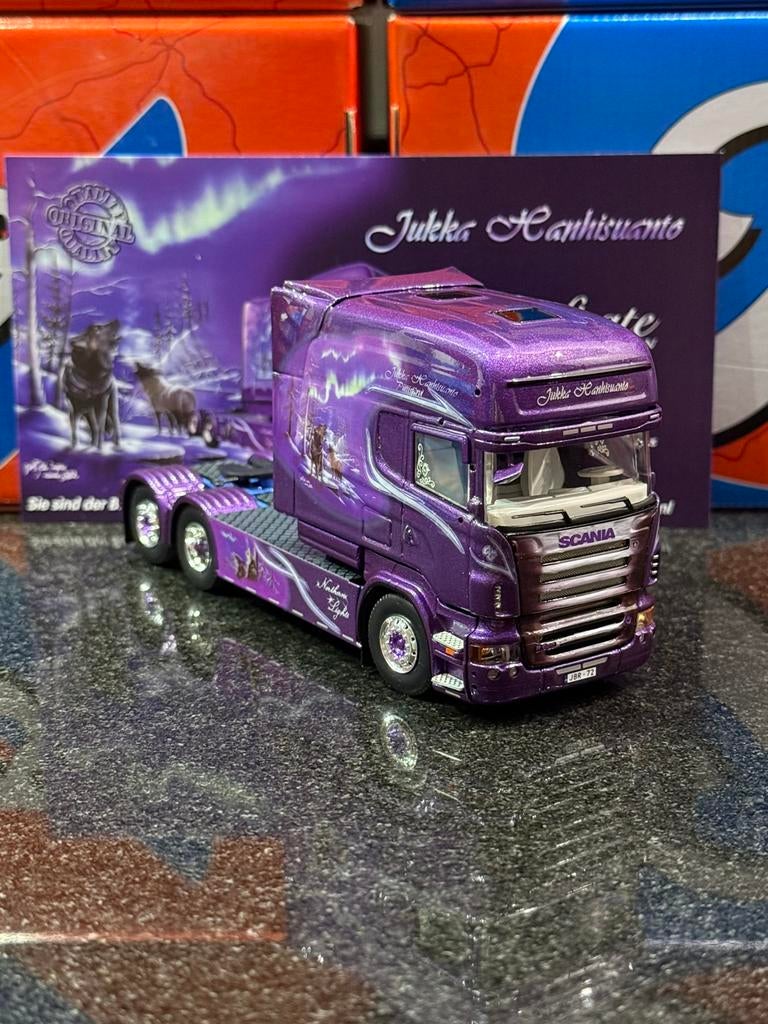 Tekno - Scania Longline Jukka, Verzenden, Zo goed als nieuw, Bus of Vrachtwagen, Tekno