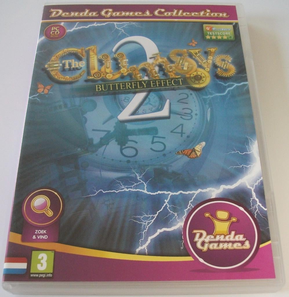PC Game *** CLUMSYS 2 *** Butterfly Effect, Spelcomputers en Games, Games | Pc, Puzzel en Educatief, 1 speler, Ophalen of Verzenden