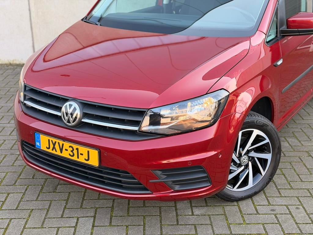 Volkswagen Caddy 1.2 TSI Trekh Standkachel CarPlay Clima Cru, Voorwielaandrijving, Stof, Gebruikt, 4 cilinders