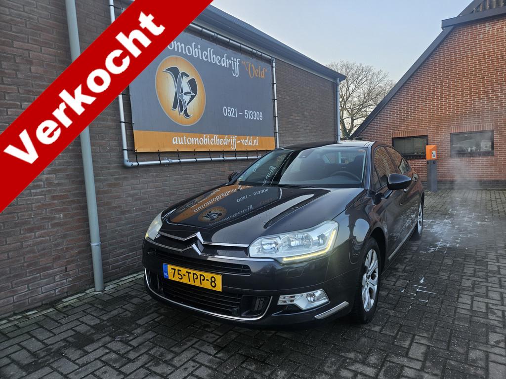 Citroën C5 1.6 THP Business (bj 2011, automaat), Gebruikt, Zwart, 14 km/l, C5