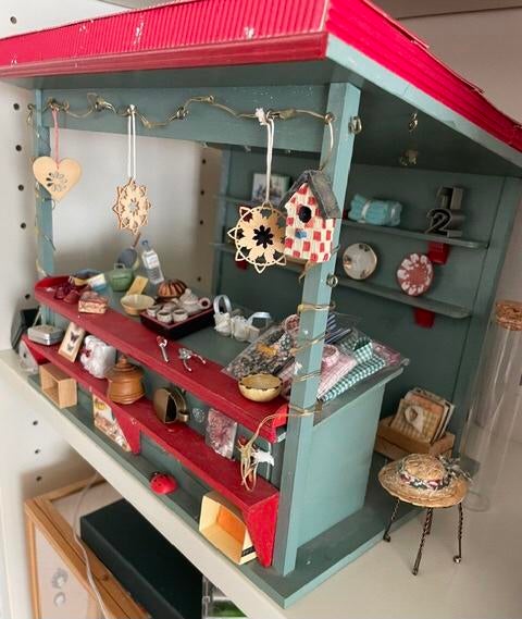 Poppenhuis 1:12 producten, Ophalen of Verzenden, Gebruikt, Poppenhuis