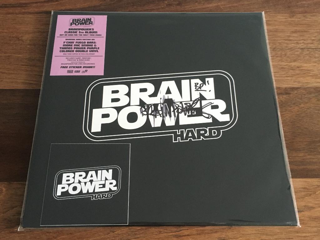 Vinyl 2LP Brainpower Hard PURPLE GESIGNEERD RSD 2022 NIEUW, Ophalen of Verzenden, Nieuw in verpakking, 12 inch, Rap of Hip Hop