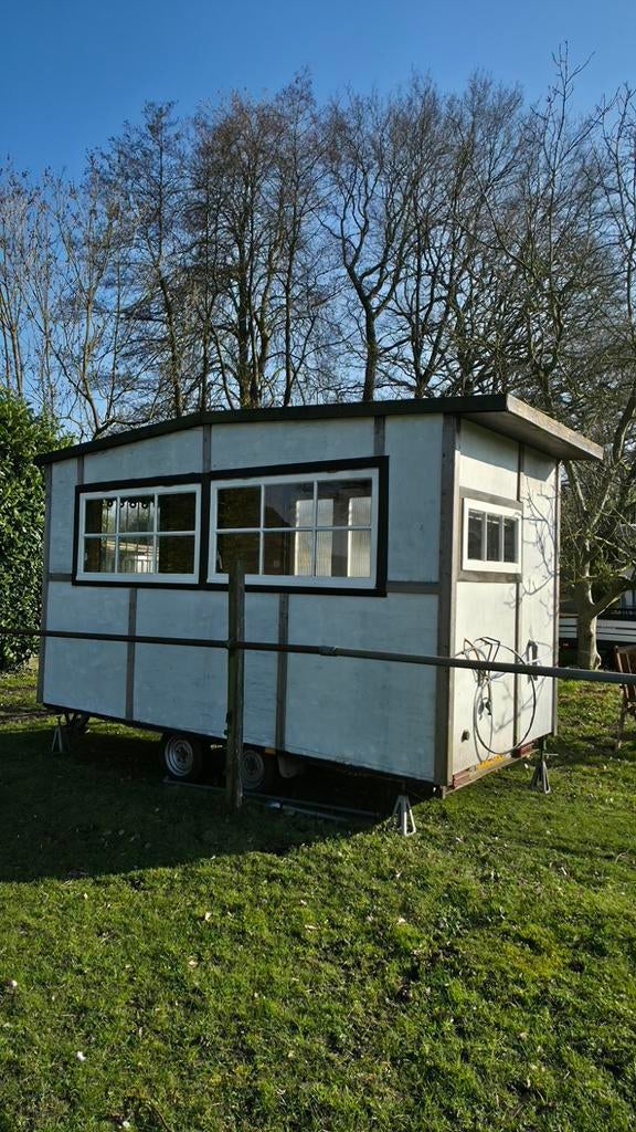 Tiny House op wielen met kenteken – instapklaar & compleet, Doe-het-zelf en Verbouw, Bouwketen en Schaftketen, Gebruikt, Ophalen