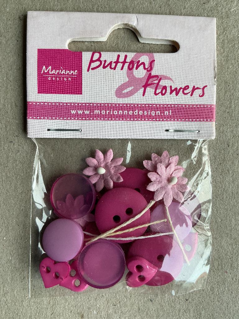 Buttons&flower marianne design, Ophalen of Verzenden, Nieuw, Overige thema's, Overige typen