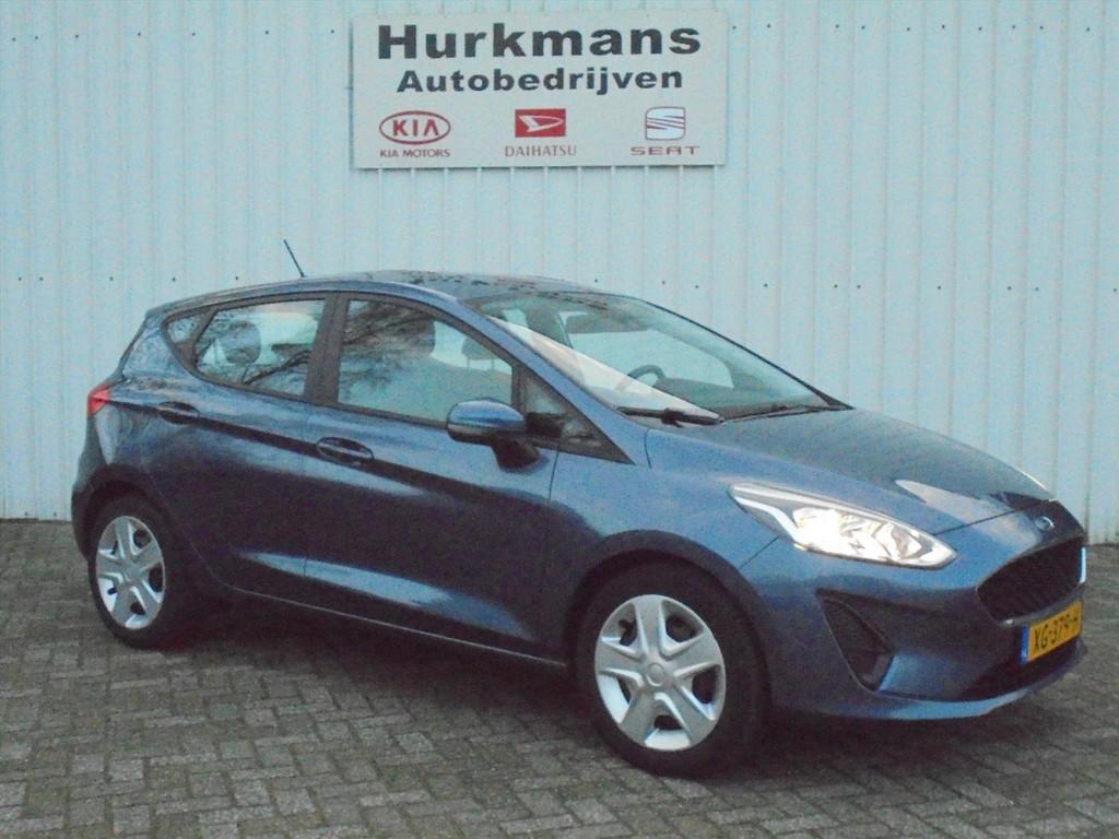 Ford Fiesta 1.1i 85PK 5DRS NL-AUTO ZEER NETJES CRUISE CONTRO, Stof, Gebruikt, Blauw, 49 €/maand