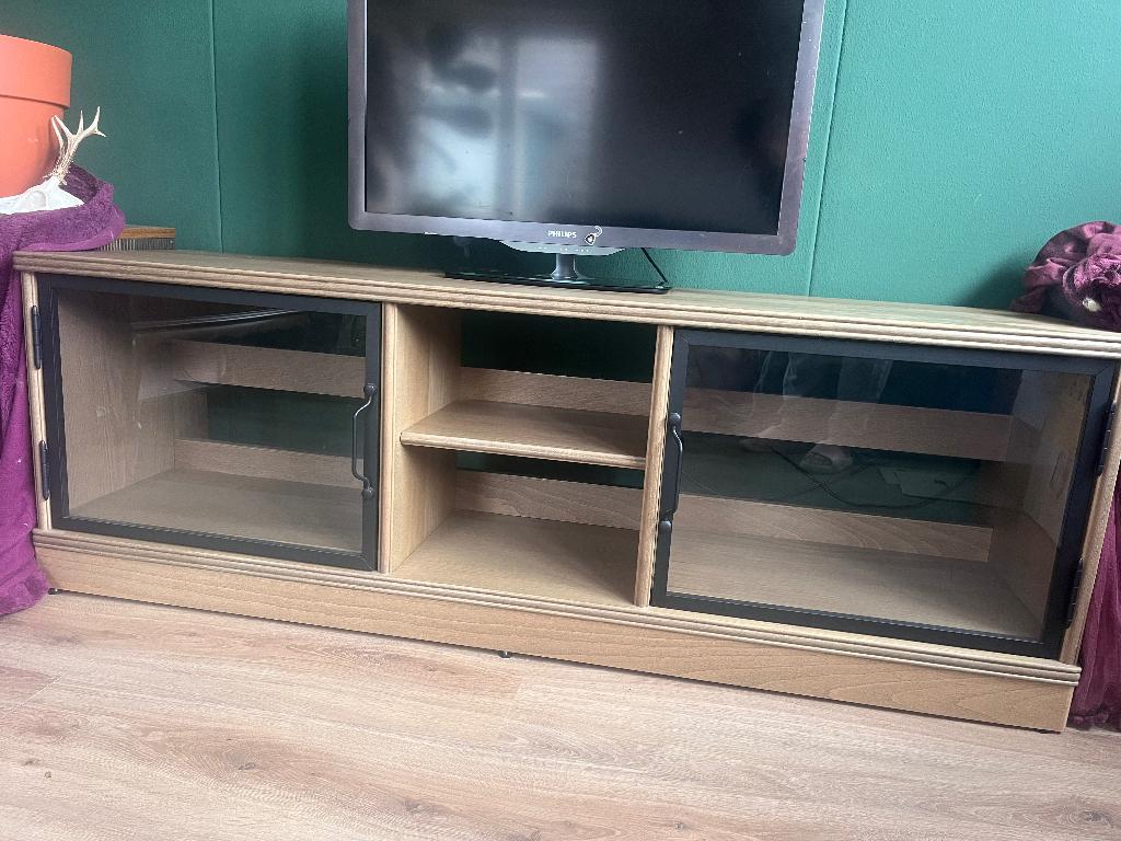 IKEA lanesund tv meubel, Huis en Inrichting, Ophalen, 150 tot 200 cm, Zo goed als nieuw, Minder dan 100 cm