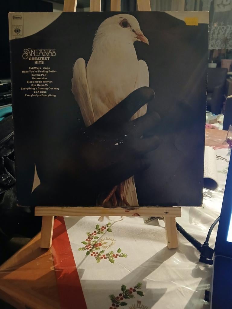 Santana's Greatest Hits Vinyl LP - Klassieke Rock plaat, Cd's en Dvd's, Vinyl | Pop, Ophalen of Verzenden, Gebruikt, 12 inch